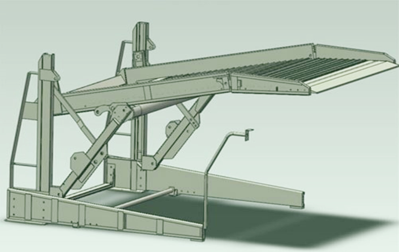 图1.1  简易升降（俯仰式）立体车库结构.jpg